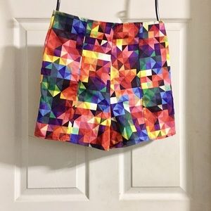 Rainbow 🌈 multicolor print shorts